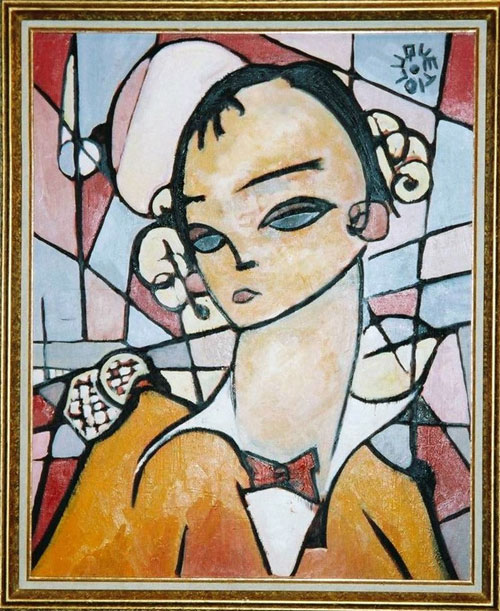  huile sur toile, 60x73cm - 2001.