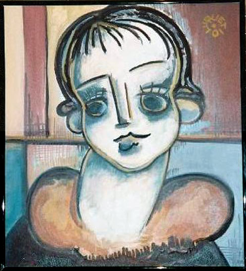  huile sur toile, 73x60cm - 2001.