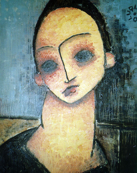  huile sur toile, 46x56cm -1999 coll. priv�e.