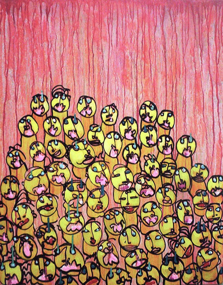  Huile sur bois - 2005 .