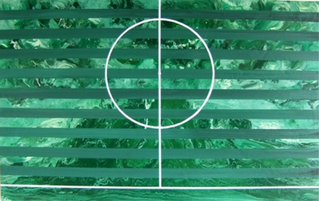 peintures glyc�rophtaliques,collages sur bois, 2 fois 70x105cm