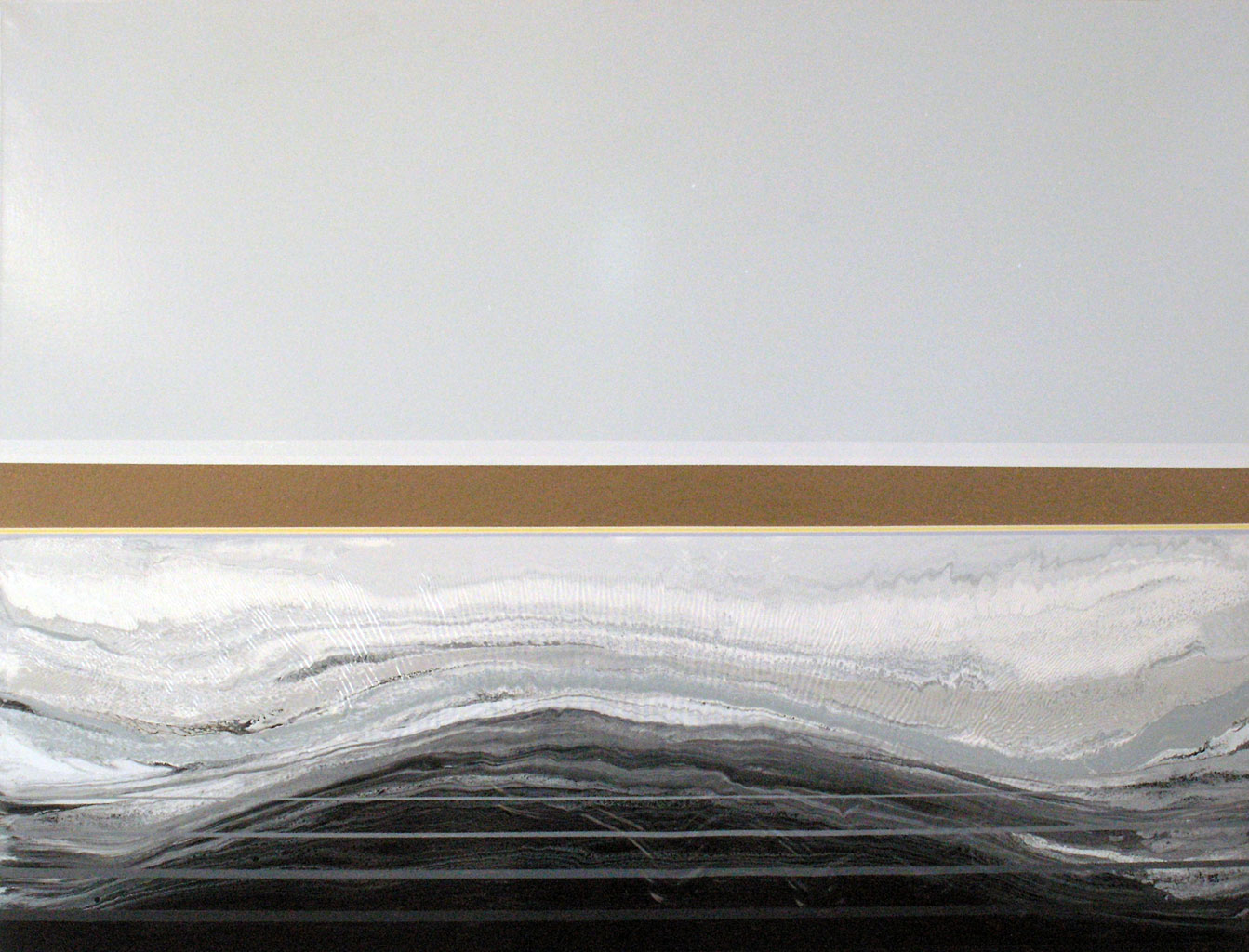 peintures glycerophtaliques, a�rosols , huile, peinture 'Hammer',70x105cm coll.priv�e.